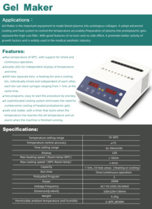 Máquina de relleno biológico de plasma para refrigeración y calefacción, fabricante de gel de plasma biológico - Product Image 6