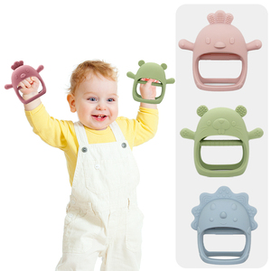 Melikey nhà sản xuất tùy chỉnh bé teethers BPA free OEM mọc răng đồ chơi Silicone teethers - Product Image 2