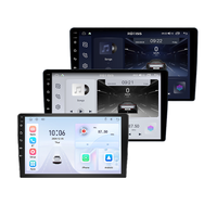 Android Autoradio mit geteiltem Bildschirm, DSP, USB, integriertem GPS, WLAN für Touchscreen-IPS-Display, FM-Radio für universelle Fahrzeuge