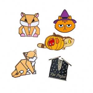 Goupilles à revers en alliage de Zinc, 3D, vente en gros, pièces, bon marché, vente en gros, chine - Product Image 2