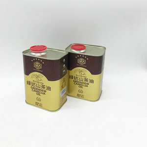 Vente en gros de boîtes en fer blanc rectangulaires personnalisées vides de 500 ml pour huile d'olive, emballage métallique pour huile de cuisson, utilisation industrielle alimentaire - Product Image 4