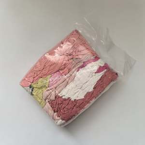 Trapos Industriales de Algodón Puro de Color Claro, Trapos de Camiseta Recortados, Trapos de Algodón para Limpieza - Product Image 1