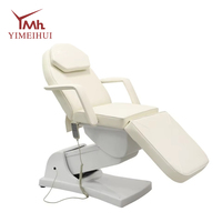 Table de massage relevable pour injections cosmétiques et médicales, double fonction chauffante pour salons de beauté et cliniques médicales