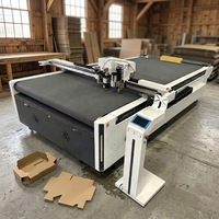 Intelligente Flachbett-Kartonproben-Herstellungsmaschine CNC-Karton-Schneideplotter mit Automatikfunktion zum Fabrikpreis
