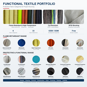 Tissu en fibre de verre laminé avec feuille d'aluminium 450 GSM, ignifuge, réfléchissant la chaleur, pour vêtements de travail industriels - Product Image 6