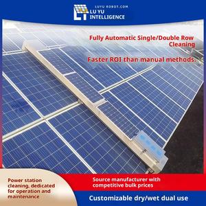 Robot de nettoyage de panneaux solaires Système de lavage à eau entièrement automatique Fabriqué au Jiangsu - Product Image 4