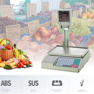 เครื่องชั่งอาหารในครัว Veidt รุ่น 807 หน้าจอคู่ ชั่งได้ 30 กก. แบบพกพา คำนวณราคาได้ พร้อมเครื่องพิมพ์ฉลาก เหมาะสำหรับซุปเปอร์มาร์เก็ต คำนวณน้ำหนักผลไม้ - Product Image 5