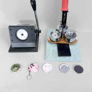 Nhà Sản Xuất Bán Hàng Trực Tiếp 58Mm Nút Báo Chí, Kim Loại Nút Huy Hiệu Pin, Keychain Huy Hiệu Sản Xuất Máy - Product Image 3