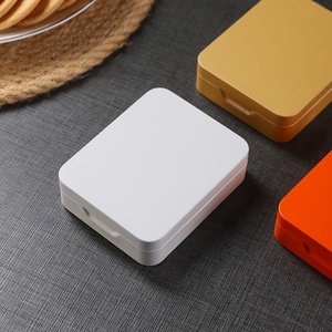 Cao cấp sắt nhỏ hộp kim loại cho giản dị Quà Tặng di động có thể tái chế dày hộp rỗng cho trà kẹo lưu trữ đồ trang sức - Product Image 3