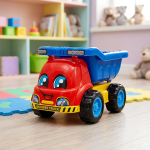 Camion à benne basculante pour enfants TOYBOLA, jouet en plastique, camion de construction pour bac à sable et jeux d'imitation, âges 2-7 ans - Product Image 3