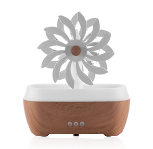 2024 nuova innovazione unica diffusore di aromaterapia mulino a vento yogo rilassare luce colorata umidificatore d'aria olio essenziale diffusore di aroma - Product Image 2