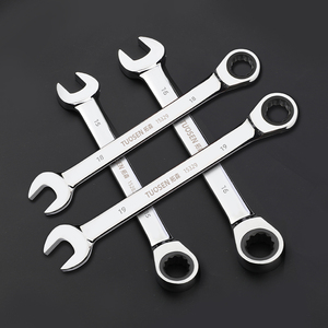 Wholesale 72-tooth Multi-Function Fast Ratchet <strong>Spanner</strong> Cylinder Wrench <strong>Double</strong>-Purpose Manual Open <strong>End</strong> Auto Repair OEM - Product Image 1