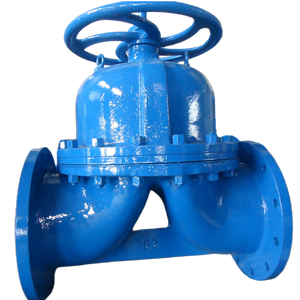 पानी के संक्षारक तरल पदार्थ और जल उपचार के लिए एपदम सील के साथ डक्टाइल कास्ट आयरन मैनुअल डायाफ्राम वाल्व - Product Image 1