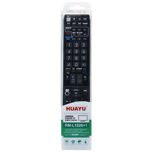 RISHIL WORLD <span class=keywords><strong>Huayu</strong></span> RM-L 1026 <span class=keywords><strong>telecomando</strong></span> universale fisso automatico per LC-60LE741E LCD/TV LED (batteria AAA 57 pulsanti) - Product Image 5
