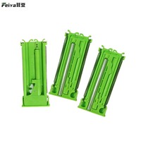 Amortisseur hydraulique à double ressort OEM/ODM - Acier inoxydable galvanisé et raccords en plastique pour système de quincaillerie de porte coulissante