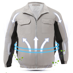 Sun protection <strong>Work</strong> Jacket Fan air Conditioned Clothes With Cooling Fan Summer Fan Cloth - Product Image 5