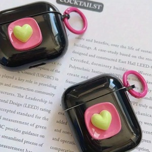 3D Powder Green Heart for AirPods 3 Case, Protective Anti-Drop Case for AirPods Third Generation - Product Image 1