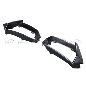 Cadre de sortie d'air d'admission arrière en fibre de carbone véritable pour Lamborghini AVENTADOR LP700-4, tuning automobile - Product Image 6
