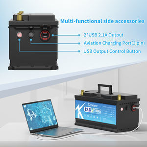 Kepworth Lokale Voorraad 12.8V 100ah Lithium-Ijzerfosfaat Batterij Energieopslag Batterij Zonnebatterijen 12V 100ah Lifepo4 - Product Image 5
