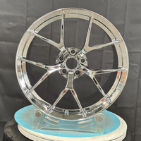 Jantes en alliage concaves profondes chromées 18 19 20 21 22 24 pouces 5x114.3/5x120/5x112/5x110 Roues forgées sur mesure pour BMW M3 M4 Porsche Nissan