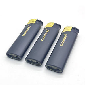 Top Qualité Électrique Noir Mat Bougie Briquet Sortie D'usine Briquet En Gros - Product Image 3