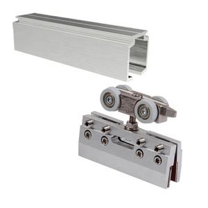 Rodillos transportadores de rodillos de nailon individuales de diseño moderno <span class=keywords><strong>Cremallera</strong></span> 798 para puertas correderas para hoteles-Material plástico duradero - Product Image 2