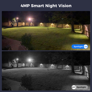 HD 4MP H.265 IP66 Dome Camera Full-Color Night Vision <b>Wireless</b> Outdoor CCTV Video Surveillance WiFi Solar Powered <b>Network</b> WTD504 - Product Image 6