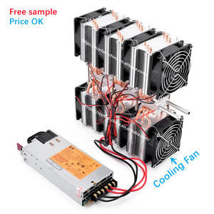 مراوح حرارية تعمل بالكهرباء مبرد بالهواء مبرد بالهواء PC نظام Hvac مروحة تبريد 12 فولت 24 فولت لوحدة التبريد - Product Image 6