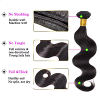 Extensions de cheveux indiens naturels vierges non transformés 100% vietnamiens birmans cheveux crus bouclés en vrac cuticule de vague profonde alignée