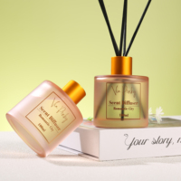 Diffuseur de parfum à bâtonnets aromatiques en gros, marque privée OEM, 100 ml, senteur romantique de ville, huile essentielle naturelle, parfum d'intérieur longue durée