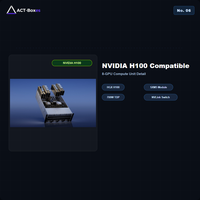 Centre de données conteneurisé clé en main 40HC à refroidissement liquide pour ferme de serveurs GPU et cluster HPC