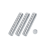 10Pcs Magnet Kuku Kecil Kuat Alat DIY Magnet Manikur untuk Penentuan Posisi Pemotong Ujung Kuku & Gel Kuku Magnetik 3D Cat Eye