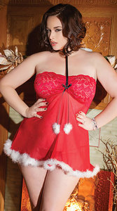 <span class=keywords><strong>Lingerie</strong></span> Sexy, petite cape rouge, avec chapeau, robe de noël, costume de noël pour femmes, nouvelle collection 2019 - Product Image 5