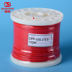 CFF-526 вольфрамовый термопарный компенсационный проводник C типа <span class=keywords><strong>2</strong></span> * 24AWG, удлинитель из медно-никелевого сплава - Product Image 4