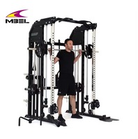 Ensemble d'équipements d'entraînement multifonctionnels intégrés pour la musculation à domicile, machine Smith, prix bas, nouvelle fabrication