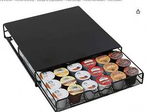 <span class=keywords><strong>Keurig</strong></span> K-컵 커피 포드 용 K-컵 보관 서랍 홀더 - Product Image 4