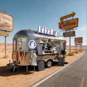 Remorque <span class=keywords><strong>pub</strong></span> mobile pour bières artisanales avec système multi-tap et station de fromages pour des assortiments d'IPA, des bretzels et des sliders de bratwurst - Product Image 4