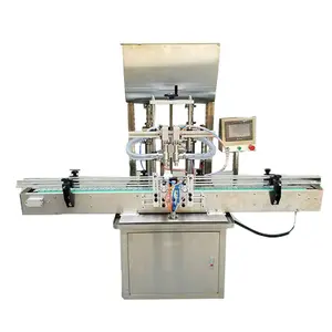 Fully automatic piston filling machine for cosmetics, dish soap, shampoo, juice bottles, liquid soybeans, and ketchup