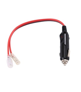 Car Cigar <strong>Lighter</strong> Plug Cable-EV Charger Fast Charger 12-24V Male to DC Bullet Connector Terminal Wiring <strong>Lead</strong> - Product Image 4