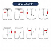 Shorts pour hommes personnalisés, décontractés, mi-longs, couleur unie, séchage rapide, pour la plage, la natation et le surf, avec logo imprimé sur mesure, haute qualité