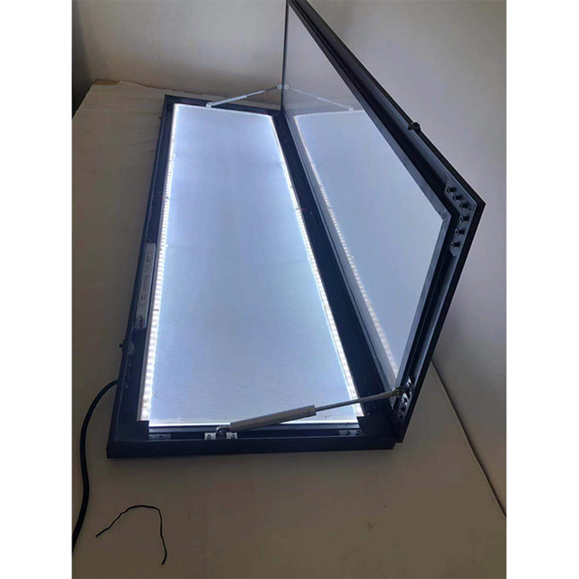 Factory Supply Customization Size Outdoor Waterproof Signage Screen Slim Led Light Box