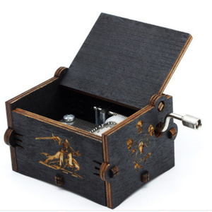 Caja Musical de Madera Vintage con Diseño de Sol - Caja Musical de Madera Grabada con Láser, Regalos para Cumpleaños, Navidad y San Valentín - Product Image 4