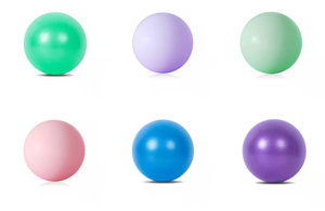 Logo personalizzato <span class=keywords><strong>Core</strong></span> Training morbido PVC Yoga palla per allenamento pavimento pelvico 25cm Anti-scoppio Mini palla Pilates - Product Image 5