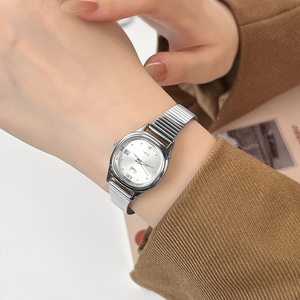 Reloj de pulsera de cuarzo para mujer, de alta gama, compacto, exquisito, lujoso, de alto valor estético, resistente al agua - Product Image 4