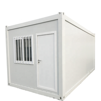 Mini-maisons portables modifiées à partir de conteneurs maritimes, bureaux faciles à assembler, structure en acier haute intensité, design moderne pour