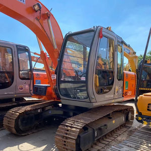 Excavatrice Hitachi EX120 d'occasion, 12 tonnes, capacité de la benne de 0,52 m³, moteur d'origine, pompe hydraulique, moteur, engrenage Zx120 130 200 - Product Image 5