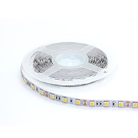 Bande LED 12V 5050 SMD Blanc Chaud 3000K 3500K Ra90 Dimmable IP20 60 LED/m avec Télécommande pour Décoration Intérieure de Noël