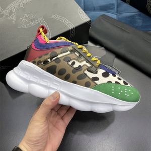 Zapatillas Deportivas Casuales Chain Reaction de Alta Calidad para Hombre, Zapatos de Plataforma de Diseñador de Lujo, Zapatillas Deportivas Vintage Reflectantes para Hombre - Product Image 3