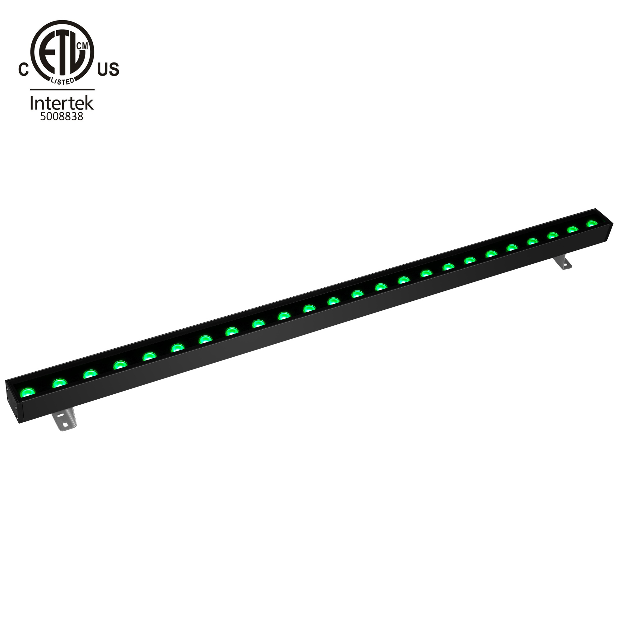36W IP66 de aluminio de Color Rgb transformar al aire libre iluminación arquitectónica con Dmx controlador