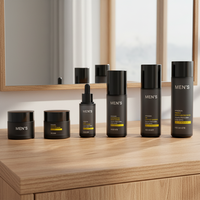 Pots cosmétiques de luxe personnalisés en PETG et PP, pots en plastique pour crème contour des yeux avec couvercle, modèle JAR-222 pour contenants de lotion et de soins de la peau